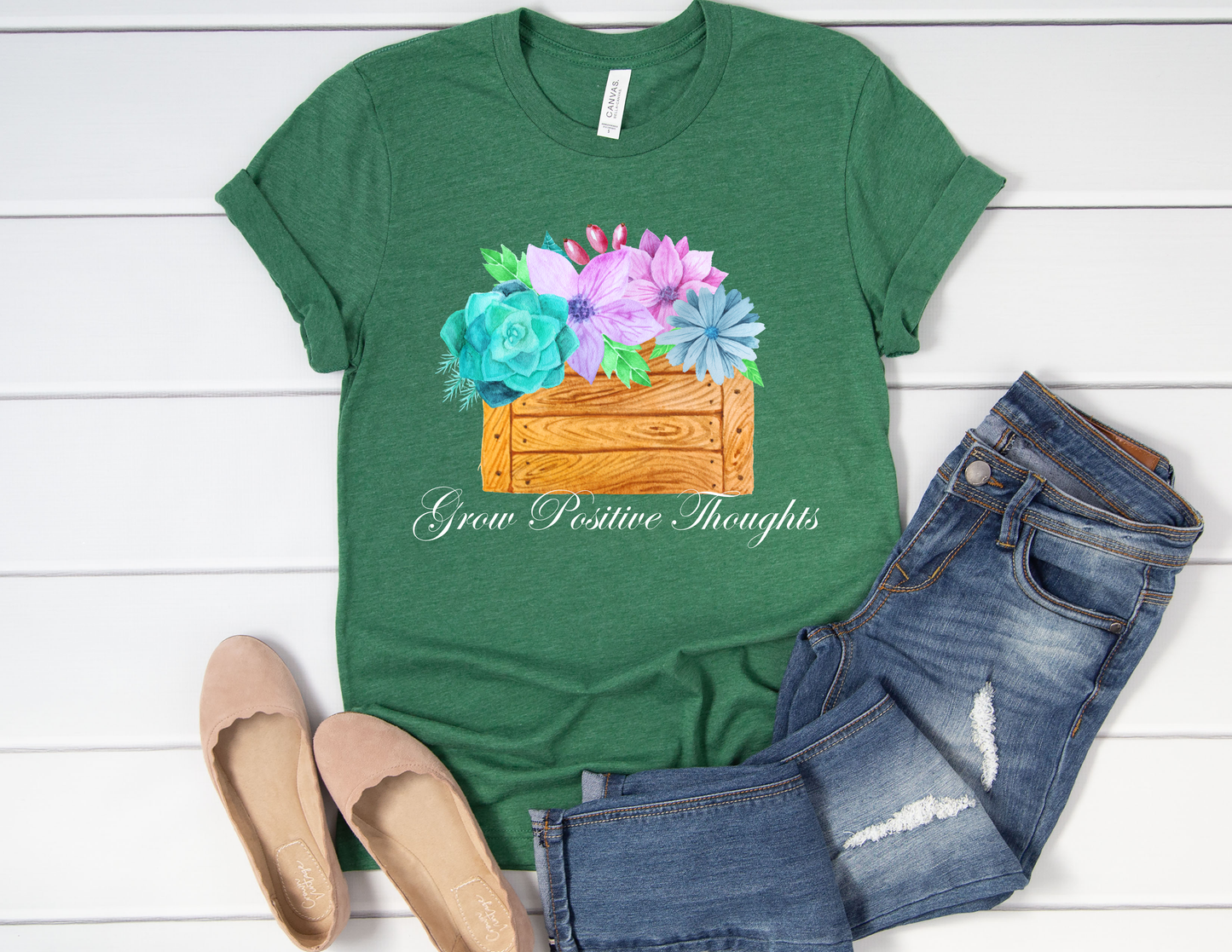 Grow Positive Thoughts Shirt