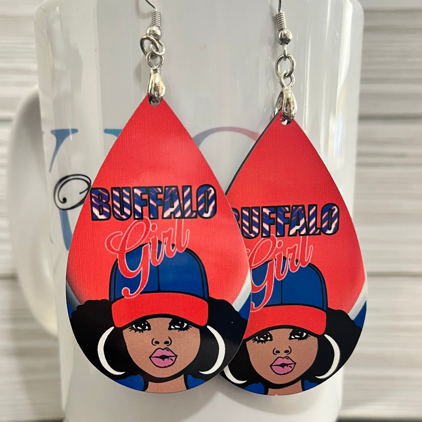 Bills inspired earrings